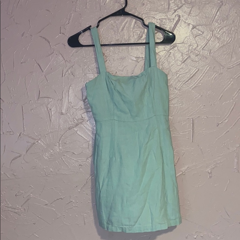 Cute simple light green dress